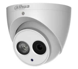Dahua IPC-HDW4431EM-ASE Minidomo IP con LEDs Dahua, resolución 4M, H.265, WDR, óptica fija 3.6mm, micrófono incorporado, ranura