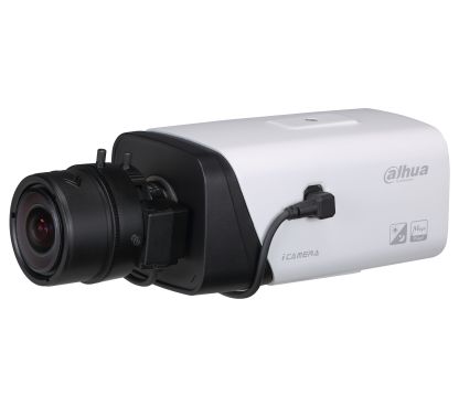 Dahua IPC-HF81200E Cámara IP tipo box d/n (ICR) Dahua, resolución 4K 12M, alarmas (2E / 1S), audio (1E / 1S) micrófono incorpora