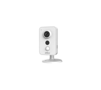 Dahua IPC-K35A Cámara IP Cube con LEDs Dahua, resolución HD 720p 3M, óptica fija 2.8mm, alarma (1E / 1S), para interior, incorpo