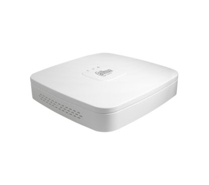 Dahua NVR4108-4KS2 Grabador de red Smart 8E Dahua, resolución 4K, H.265, 80Mbps, salidas de video HDMI / VGA, audio (1E / 1S). A
