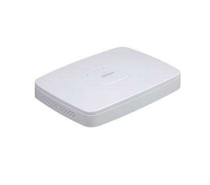 Dahua NVR4108-8P-4KS2 Grabador de red 8E Dahua, 4K, H.265, 80Mbps, resolución 4K, salidas de video HDMI / VGA, audio (1E / 1S).