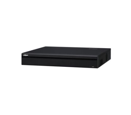 Dahua NVR5432-16P-4KS2E Grabador de red mini 32E Dahua, 320Mbps, resolución 4K, H.265+, salidas de video HDMI / VGA , audio (1E