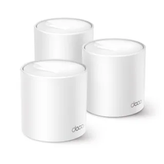 TP-Link Deco PX10(3-pack) AX1500 + AV1000 Whole Home Powerline Mesh Wi-Fi 6 System SPEED: 300 Mbps at 2.4 GHz + 1201 Mbps at 5 GHz + 1000 Mbps Powerline SPEC: Internal Antennas, 3× Gigabit P