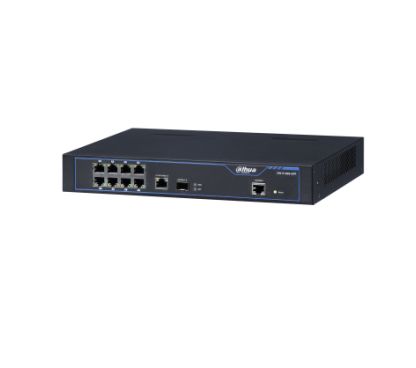 Dahua S1000-8TP Switch gestionable Dahua 8 puertos 10/100Tx (PoE) + 1 puerto SFP