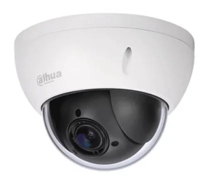 Dahua SD22204I-GC Mini domo motorizado HDCVI de 100°/seg. antivandálico para exterior, Salida dual (HDCVI / 960H), OSD, AWB,