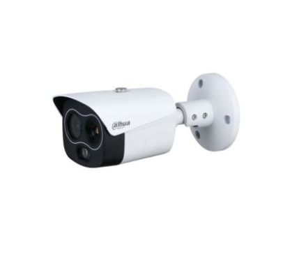 Dahua TPC-BF1241P-D10F12 -WIFI Cámara bullet térmica + visible WiFi con iluminación IR de 30 m, para exterior, Cámara térmica co
