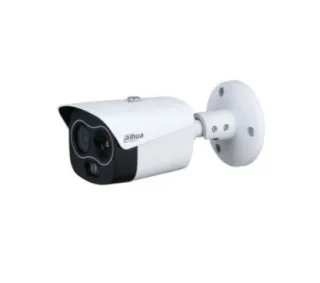 Dahua TPC-BF1241P-D10F12 -WIFI Cámara bullet térmica + visible WiFi con iluminación IR de 30 m, para exterior, Cámara térmica co