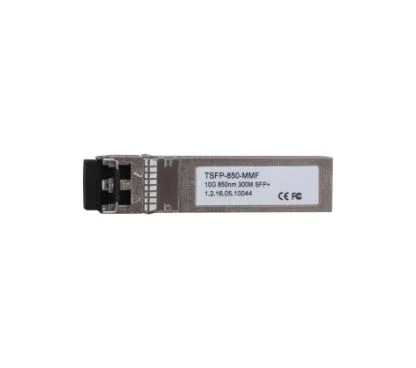 Dahua TSFP-850-MMF Multiple mode double fiber; LC port; 850nm sending, and 850nm receiving; Transmission distance up to 300m;