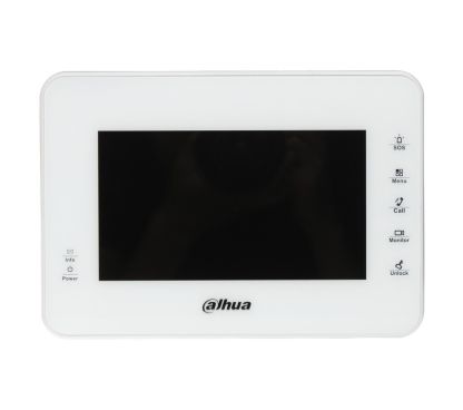 Dahua VTH1560BW Monitor interior 7" videoportero Dahua, color blanco