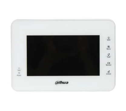 Dahua VTH1560BW Monitor interior 7" videoportero Dahua, color blanco