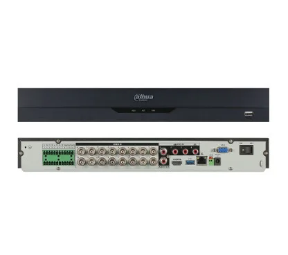 Dahua XVR5216A-4KL-I2 XVR 5 en 1 Dahua de 16 canales HDCVI/HDTVI/AHD/CVBS + 16 canales IP 8MP (sumado a las entradas BNC)