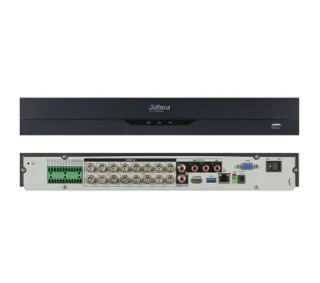 Dahua XVR5216A-4KL-I2 XVR 5 en 1 Dahua de 16 canales HDCVI/HDTVI/AHD/CVBS + 16 canales IP 8MP (sumado a las entradas BNC)