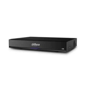 Dahua XVR7104HE-4KL-I - Grabador IP de Sobremesa, 4 Canales hasta 8MP, Capacidad para 1 HDD de 10TB (no incl.), Compresión H.265+/Smart H.264+, Ancho de Banda 128/128Mbps de Entrada/Salida