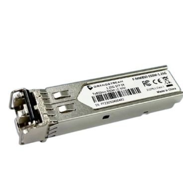 Grandstream F-MM850-550M-1.25G Módulo de Fibra SFP, Multi-Modo, longitud de onda: 850nm, 550-Metros, 1.25Gbps
