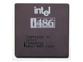 Procesador Intel 486 DX-33 Reacondicionado