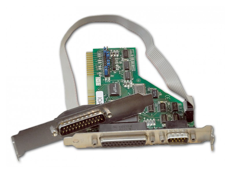 Tarjeta controladora ISA 2-p Serie + 1-p Paralelo Reacondicionado