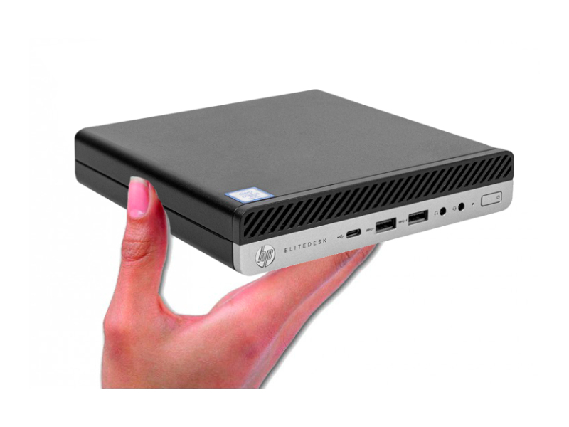 HP EliteDesk 800 G4-Impecable Mini | Reacondicionado | Core i7 3.2GHz | 16 GB RAM | 512 GB SSD M2