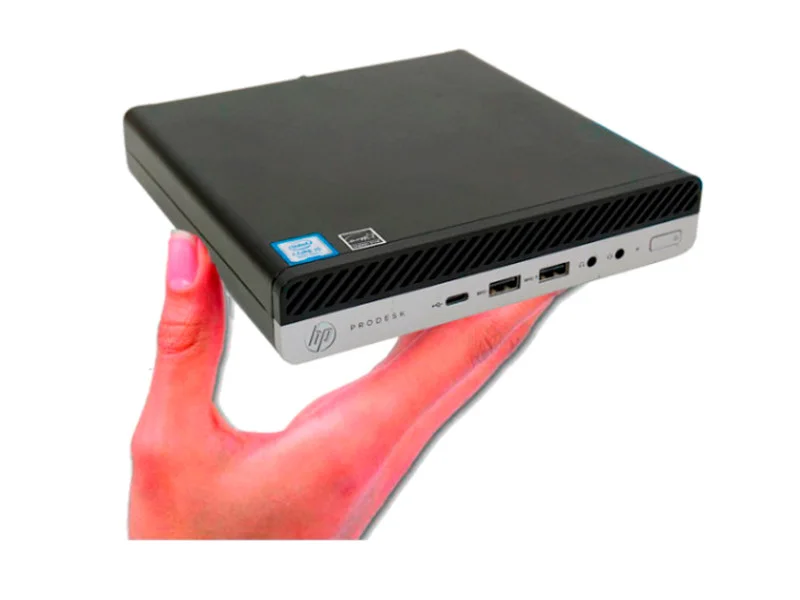 HP ProDesk 600 G4-Impecable Mini | Reacondicionado | Core i5 2.1GHz | 16 GB RAM | 256 GB SSD M2