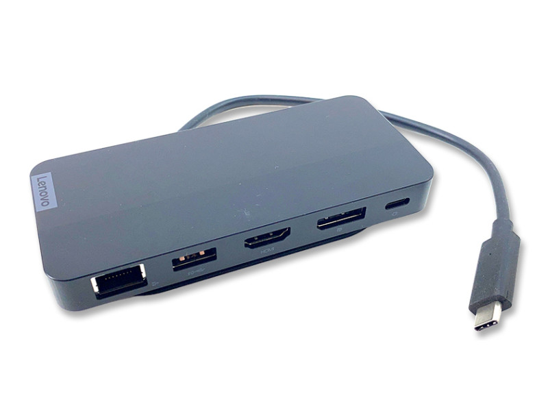 Opción Portátil Lenovo USB-C Dual Display Travel Dock-NUEVO | Reacondicionado