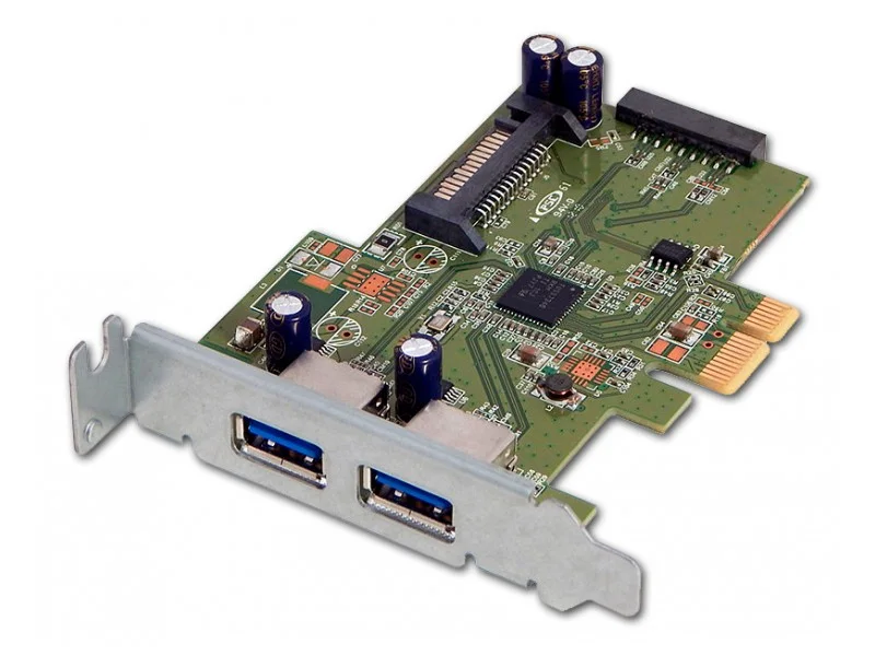 Tarjeta controladora PCIe USB 3.0 PoE Low Profile Reacondicionado