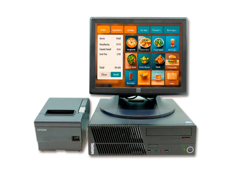 Lenovo TPV ThinkCentre M72e + 15" Táctil | Reacondicionado