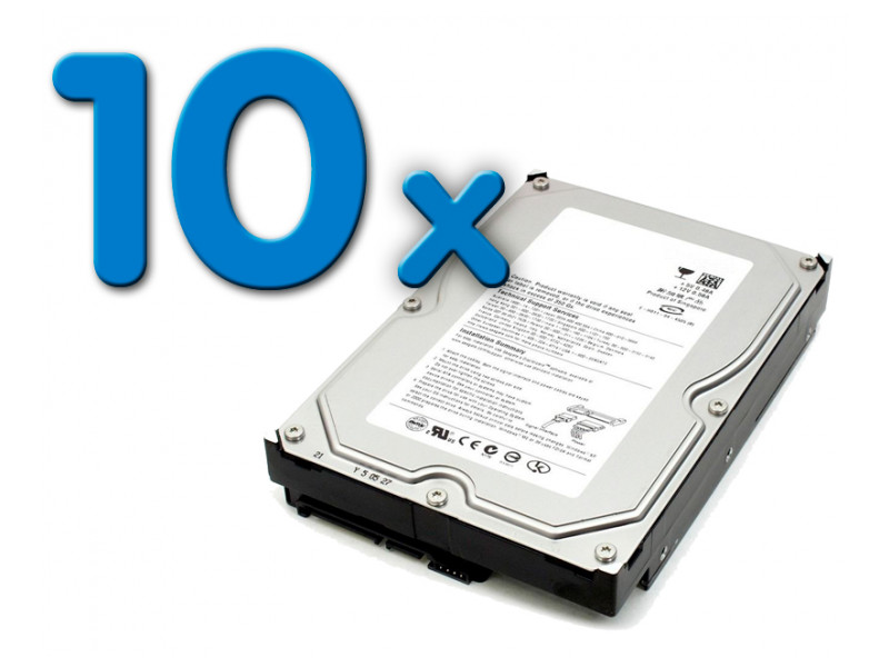 Lote 3,5'' SATA 500 Gb. Pack 10 Reacondicionado