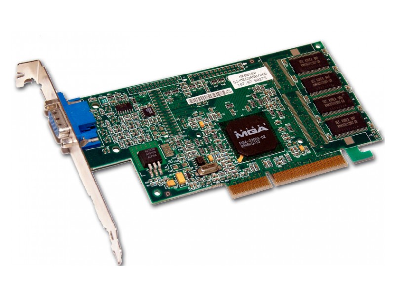 Tarjeta gráfica Matrox G200 8 Mb. AGP Reacondicionado