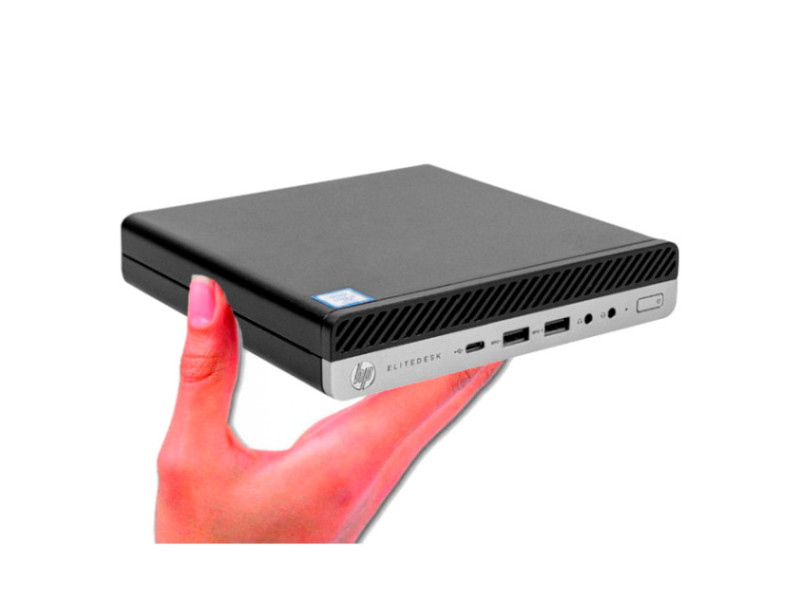 HP EliteDesk 800 G4-Impecable Mini | Reacondicionado | Core i5 3GHz | 16 GB RAM | 256 GB SSD M2
