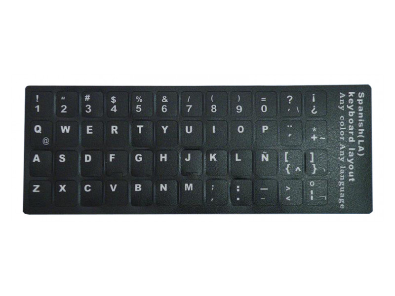 Opción Portátil Etiquetas Teclado Universales | Nuevo