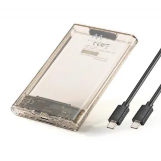 EWENT Carcasa USB3.2 Gen1 para SATA2.5"USB-C Trans