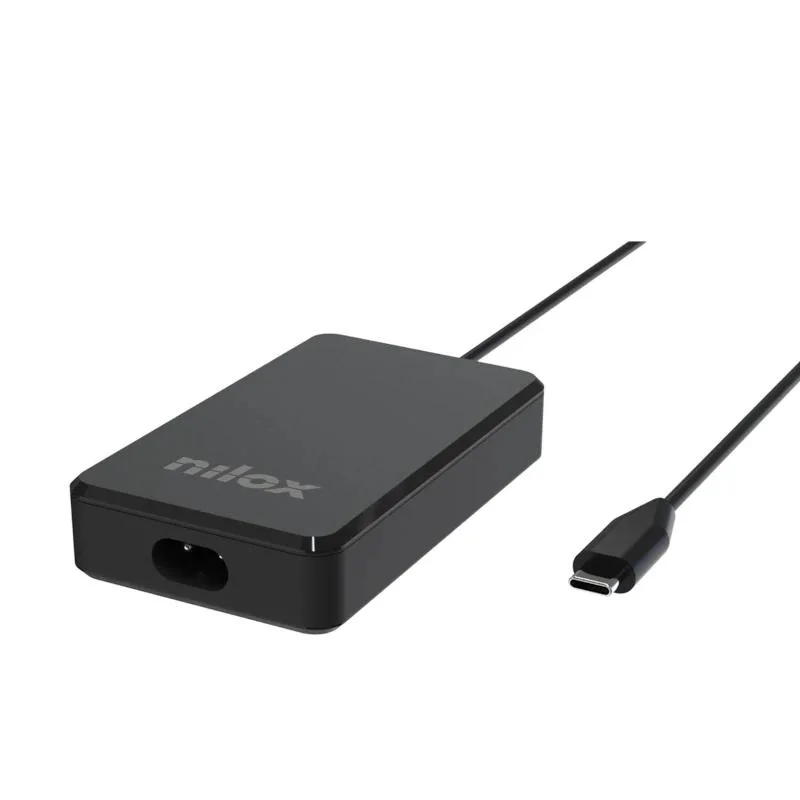 NILOX Alimentador gan usb-c para portátil -90w