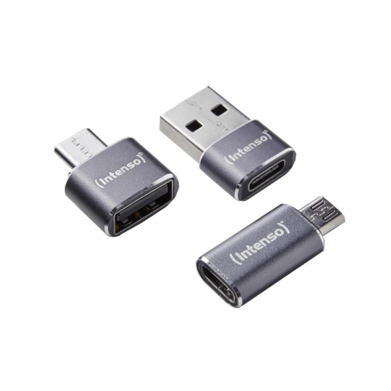 Intenso | Adaptador USB Mix C A|A C|C Micro