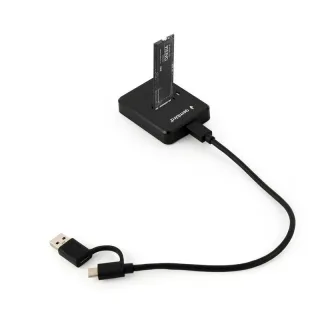 Gembird Estación SSD USB Type-C M.2 SATA y NVME