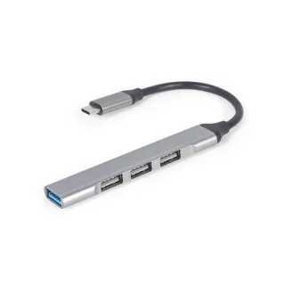 Gembird Hub USB-C 4P, USB 3.0 x 1 + USB 2.0 x 3