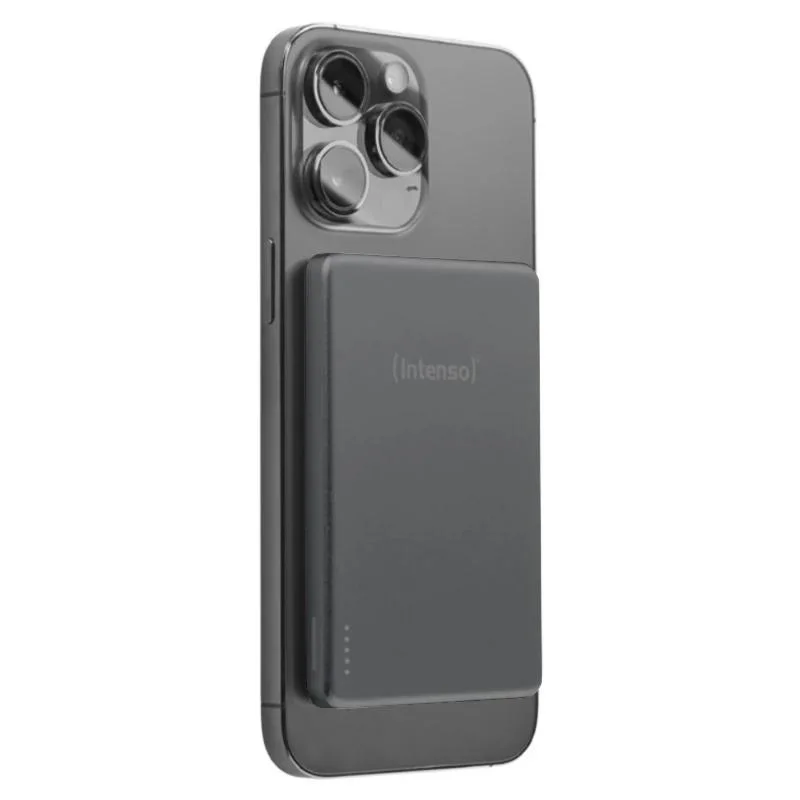 Intenso Powerbank MW5000 MagSafe Gris