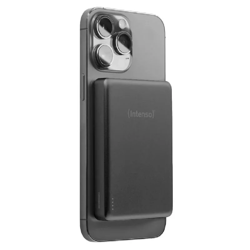 Intenso Powerbank MW10000 MagSafe Gris