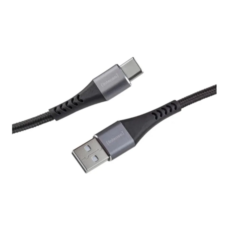 Intenso | Cable USB-A C 2.0m 60W Negro