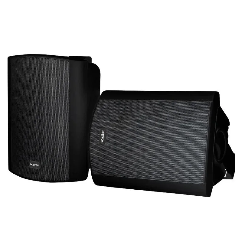 Approx Altavoces Pared Dig.2x30W kit de mont negro