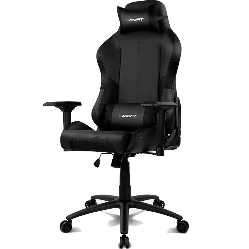 DRIFT Silla Gaming DR250XXL DELUXE Negro/Carbono