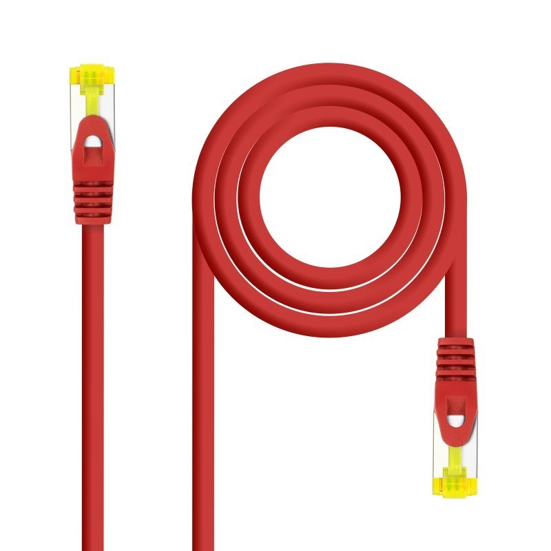 Nanocable Latiguillo Cat. 6A LSZH/SFTP 2M Rojo