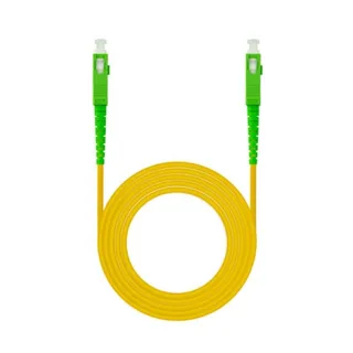 Nanocable Cable fibra SC/APC LSZH Amarillo 5m