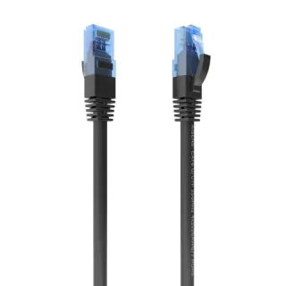 Aisens Cable RJ45 CAT.6 UTP AWG26 CCA Negro 0.5M