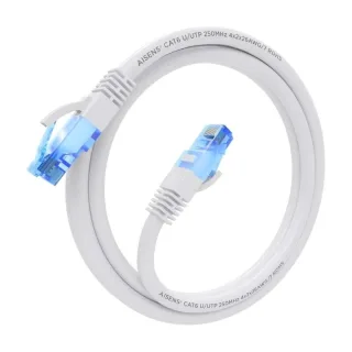 Aisens Cable RJ45 CAT.6 UTP AWG26 CCA Blanco 1M