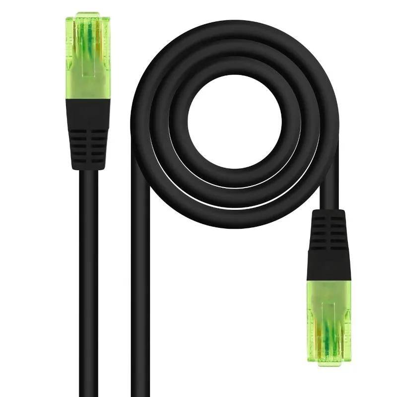 Nanocable Cable RJ45 Cat.6 UTP CCA 5 m Negro