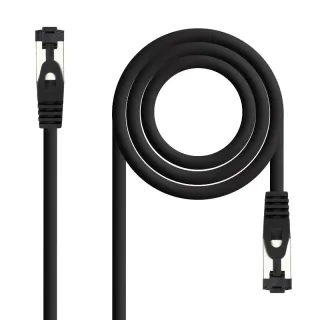 Nanocable Cable red Cat. 8.1 2GHZ SSTP Negro 10m