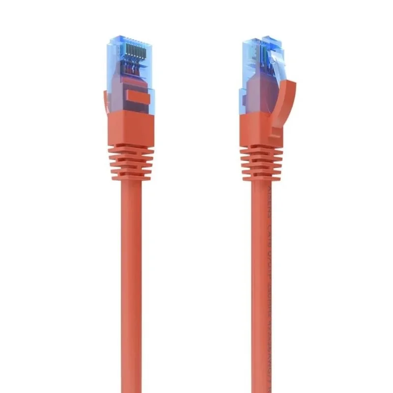Aisens Cable RJ45 CAT.6 UTP AWG26 CCA Rojo 25cm