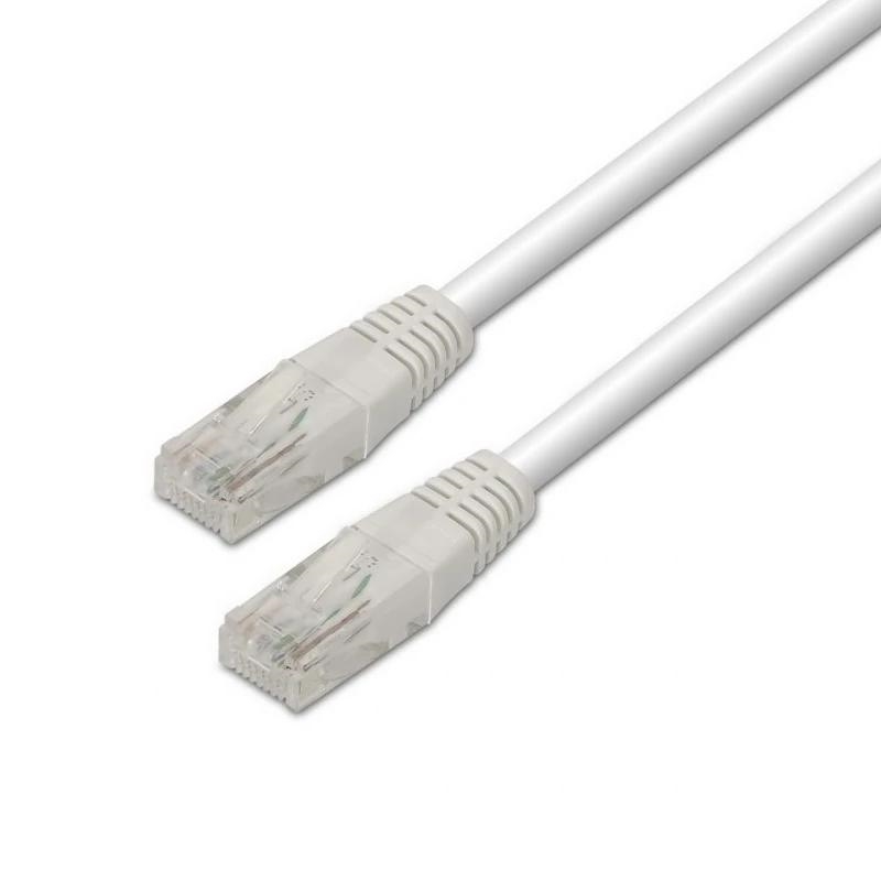 Aisens Latiguillo RJ45 CAT.6 UTP AWG24 blanco 1.0m