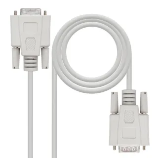 Nanocable Cable Serie Modem DB9/M-DB9/H
