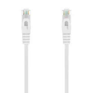 Aisens Latiguillo RJ45 LSZH CAT.6A UTP blanco 0.5m