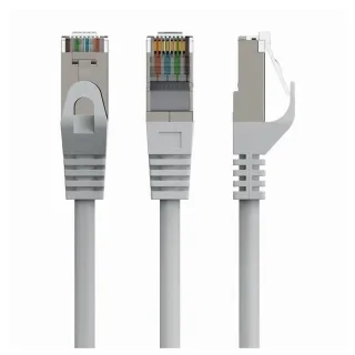 Gembird Latiguillo S/FTP Cat.6A LSZH 2mts Gris